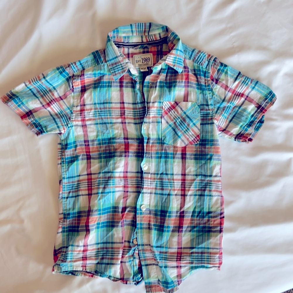 Boys button up shirt